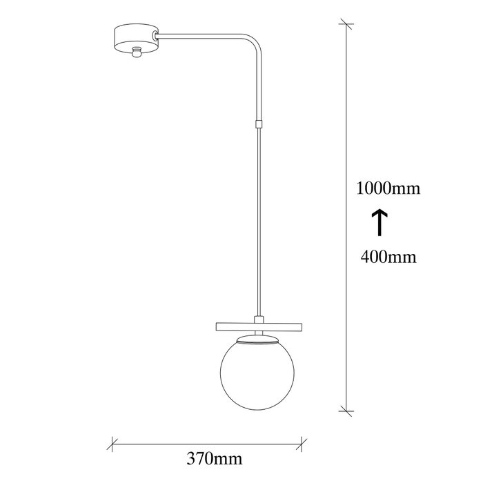 Opviq Lámpara de araña Üzüm - 6266 Blanco y Negro